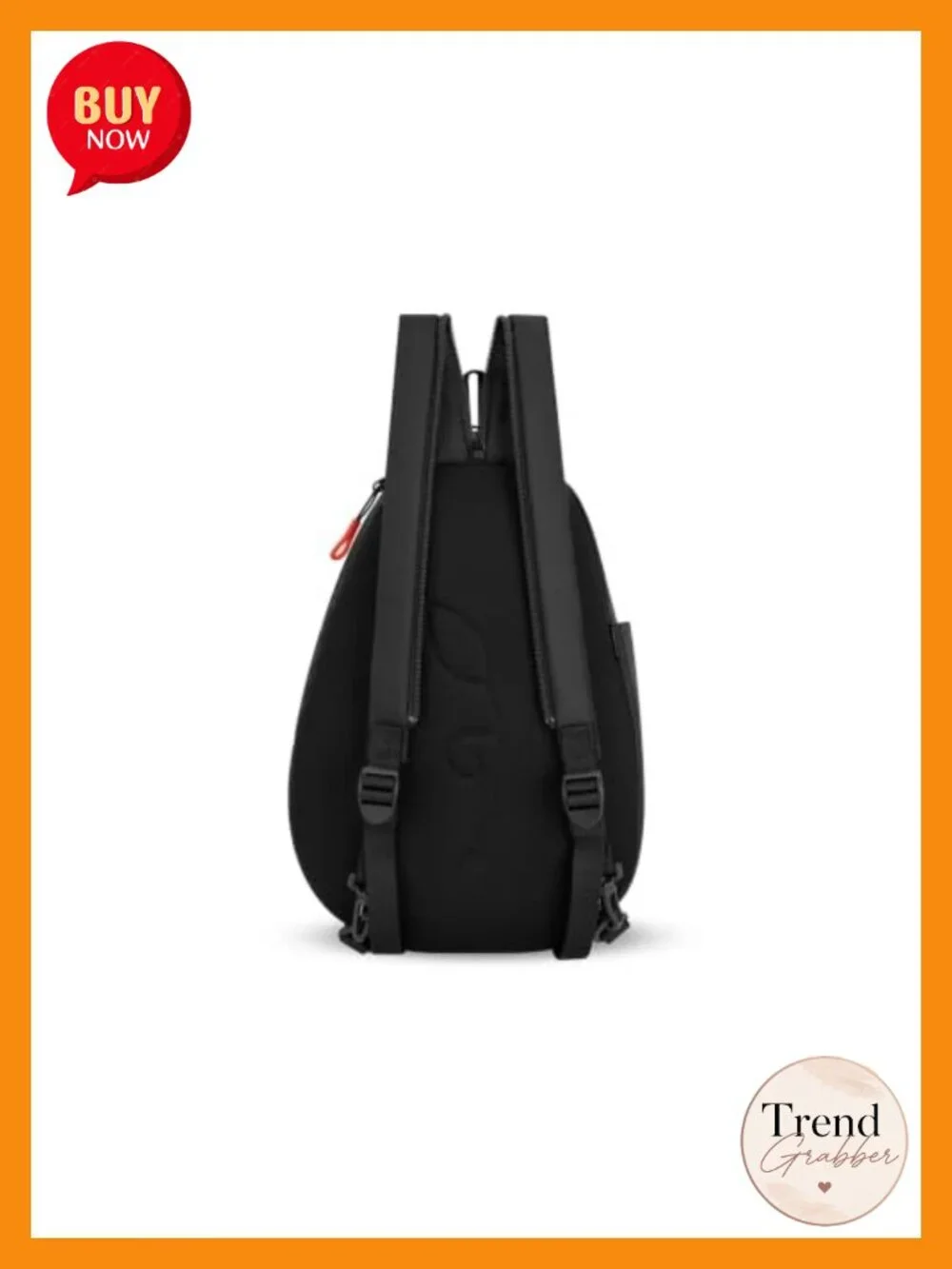 Sling Backpack Convertible Crossbody Water Resistant RFID Blocking Nylon